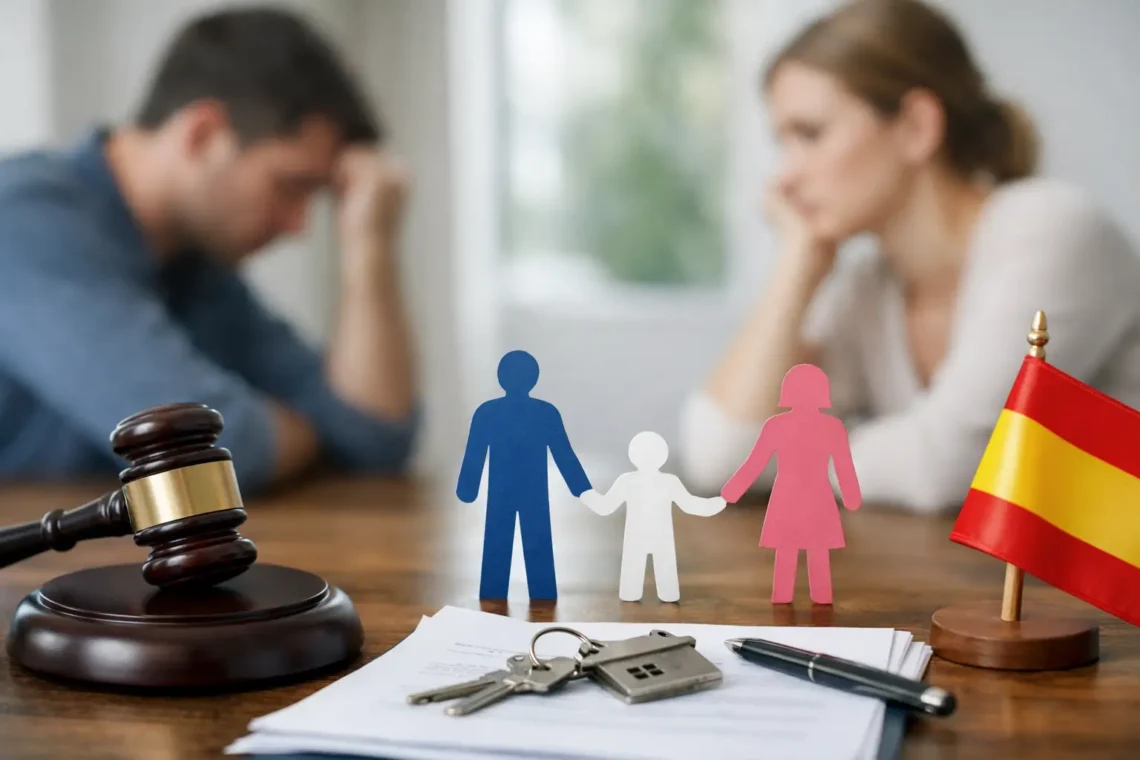 Guía de divorcio con hijos y custodia en España