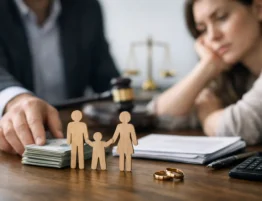 ¿Quién paga la pensión alimenticia tras el divorcio?